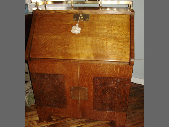 bureau1-sold Very Important c1884 Oak Bureau Designed by H.H. Richardson and executed by A.H. Davenport Co. Boston Mass